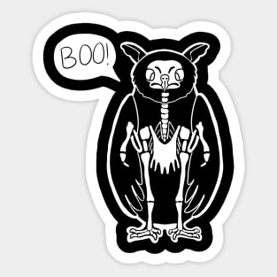 The Ghost Owl Sticker